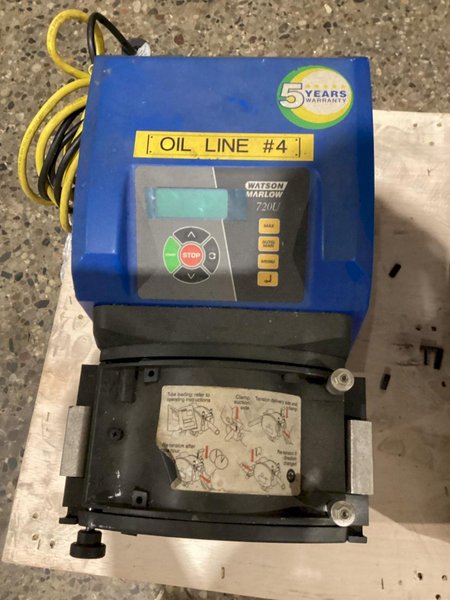 WATSON MARLOW 720UN PERISTALTIC PUMP DRIVE NEMA 4X IP66 USED