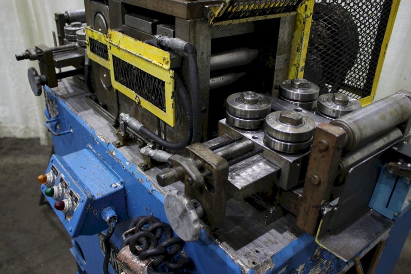 TISHKEN MODEL #6R6 LEVERLER/FEEDER/STRAIGHTENER: STOCK #75305