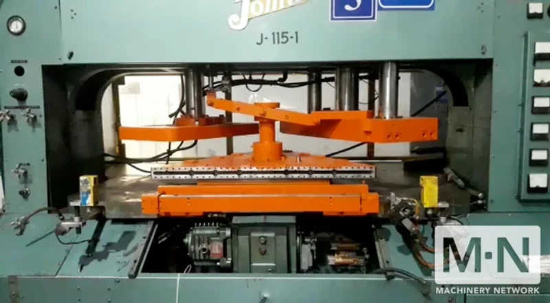 111 TON JOMAR INJECTION BLOW MOLDING MACHINE MFG NEW IN 1999