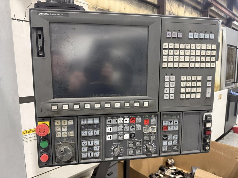 2014 Okuma Genos L300E-MY Used CNC Lathe For Sale