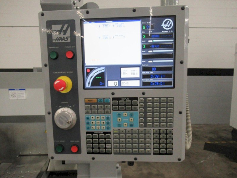 Haas TL-1 CNC Toolroom Lathe with Tailstock, 3-Jaw Chuck, Coolant Tank and Pump