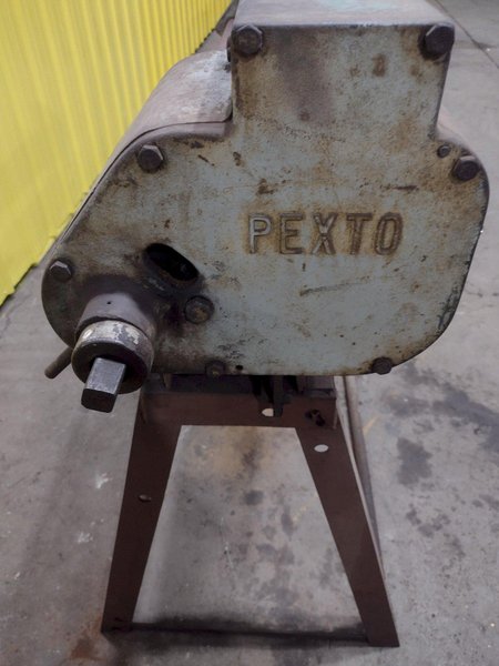 36" X 18 GAUGE PEXTO MODEL #390-F PLATE BENDING ROLL STOCK #18949