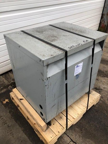75 KVA ACME 480D TO 480Y/277 VOLT ELECTRICAL TRANSFORMER: STOCK #10847