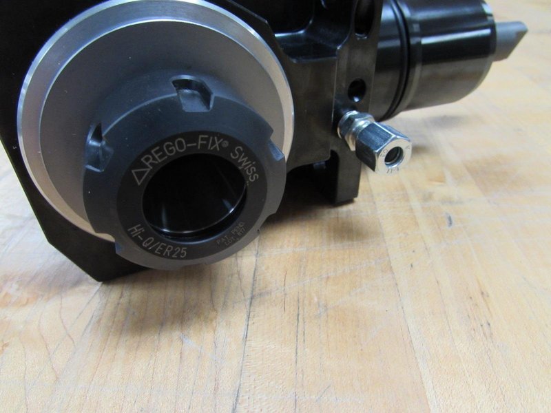 Heimatec 8-030-55-037 ER25 Collet 90-Degree Milling Head - Like New, Dealer Demo