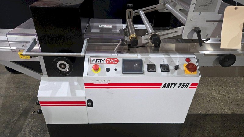 ARTY PAC ARTY75H HORIZONTAL FLOW WRAPPER USED
