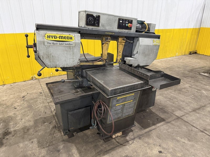 13" X 20" HYD-MECH MODEL #S20 SWIVEL MITRE HORIZONTAL BANDSAW: YOBRO #25184