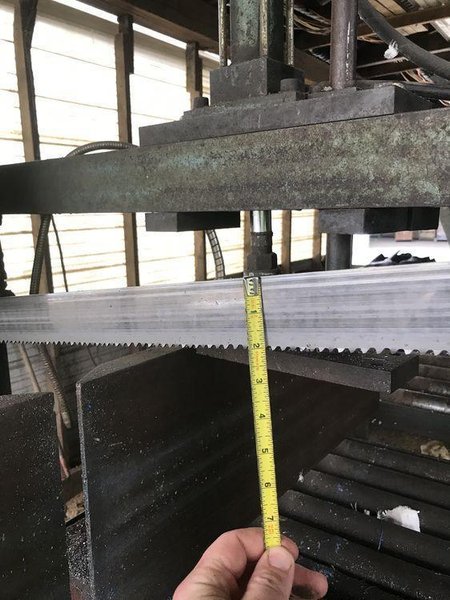 40" W X 20" H PEERLESS MODEL #SHB-4020S HORIZONTAL SEMI-AUTOMATIC BANDSAW: STOCK #20494