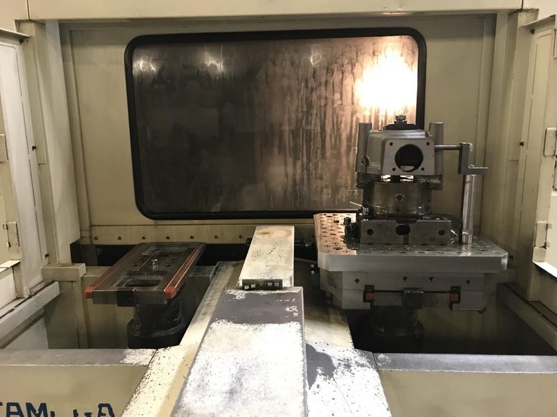 Kitamura Mycenter-500 500mm HMC, 1998 -10,000RPM, CAT50, Chip Conveyor, High Pressure Coolant, 4th Axis, Coolant Thru Spindle