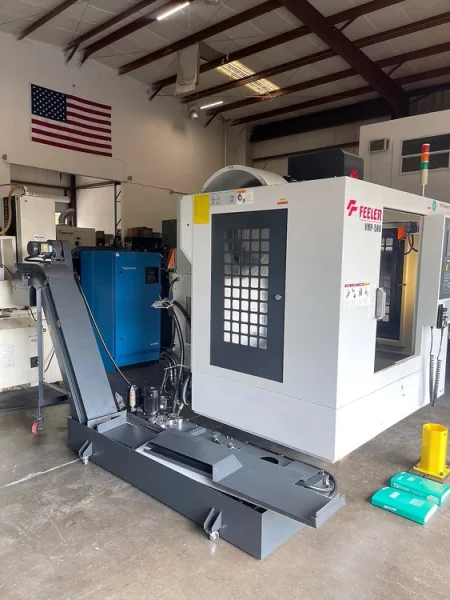 FEELER VMP-580 4 Axis CNC Vertical Machining Center 2012’ #6575