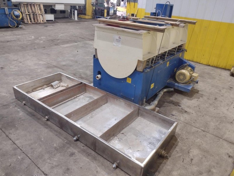 17 CUBIC FOOT VIBE TECH MODEL #VTHT-2472 TUB STYLE VIBRATORY FINISHER : YOBRO #25354