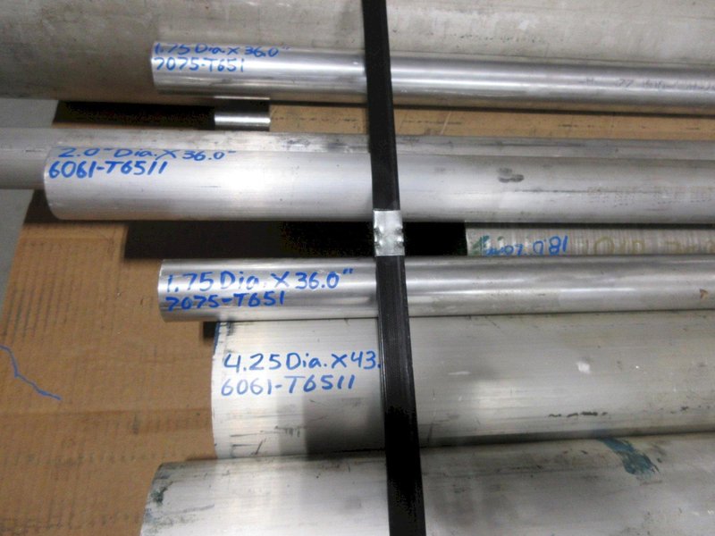 Pallet "O" Round Material - Stainless Steel &amp; Aluminum- Auction Item