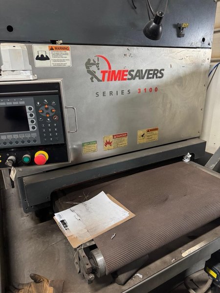 Timesavers 3121-13-04 Deburring Machine, 2004
