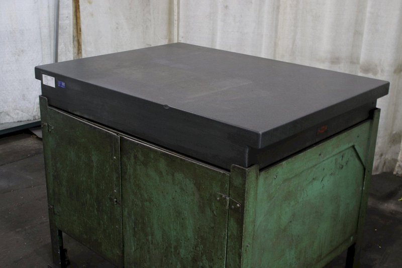 48&#039; X 36&quot; X 6&quot; RAHN GRANITE PLATE: STOCK #75789