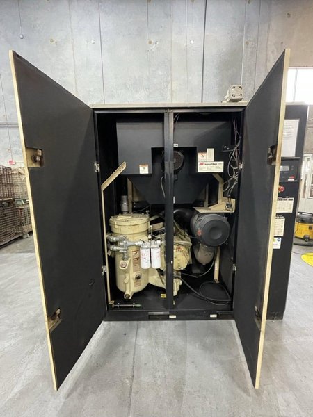 75 HP Ingersoll Rand IRN75H-CC Compressor, 2007 – VSD &amp; Dryer