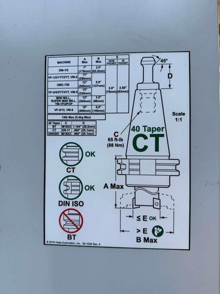 Haas DM-2 CNC Vertical Machining Center – 2018 4th Axis Mill