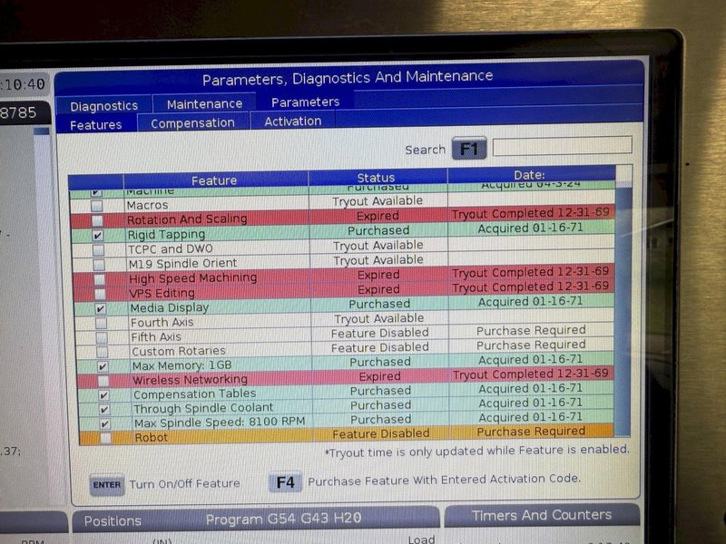 Used 2017 Haas VF-1 Used CNC Vertical Machining Center For Sale