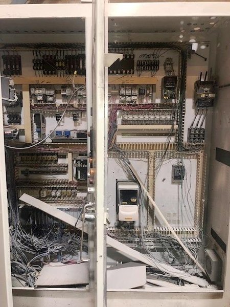 8&quot; BUSS HOT MELT SINGLE-SCREW EXTRUDER AND PELLETIZING SYSTEM. STOCK # 0363624