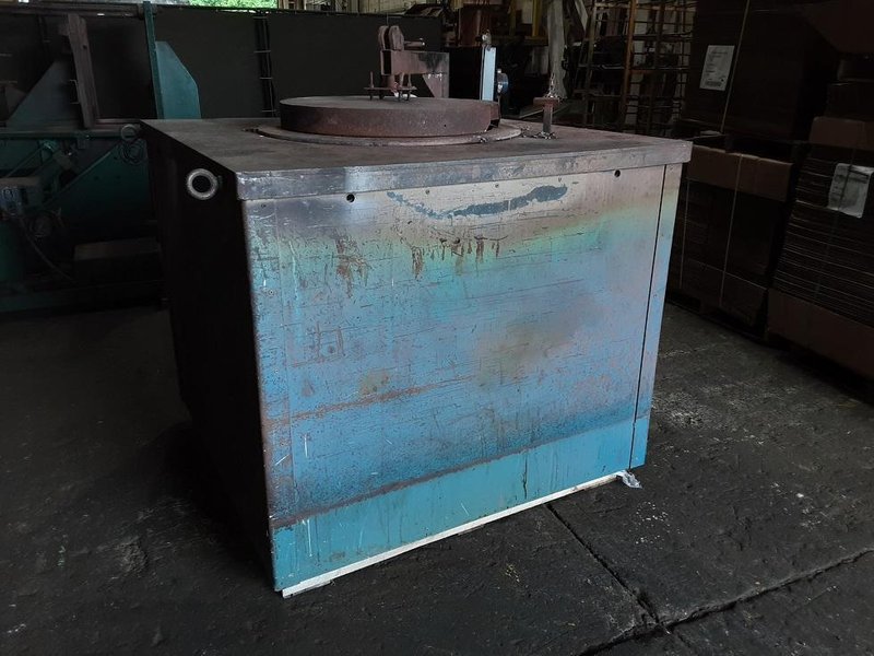 2004 morganite model mk 4erb03 1000# electric stationary furnace s/n 6646, 480 volt, 72 kw with controls