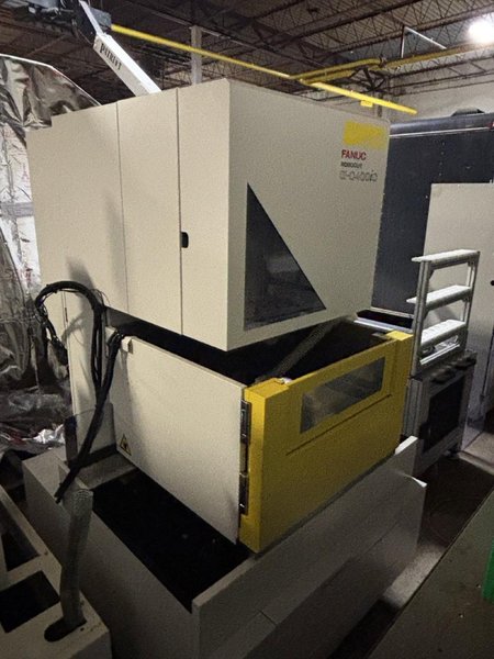 Fanuc C400IC Wire EDM, 2021 – CNC EDM w/ Auto Threader, Fanuc Robot a-C400ib Rotary