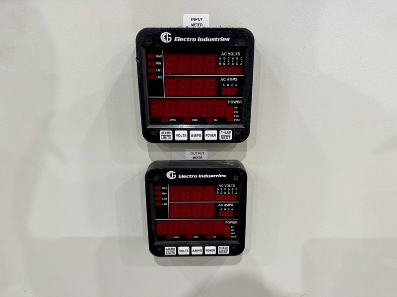 50 KVA CONTROLLED POWER COMPANY MODEL #8DNX-50K-7-A POWER VOLTAGE REGULATORS: STOCK #19846