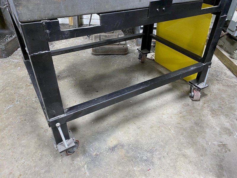 30&quot; X 48&quot; X 6&quot; BLACK GRANITE SURFACE PLATE. STOCK # 0628622