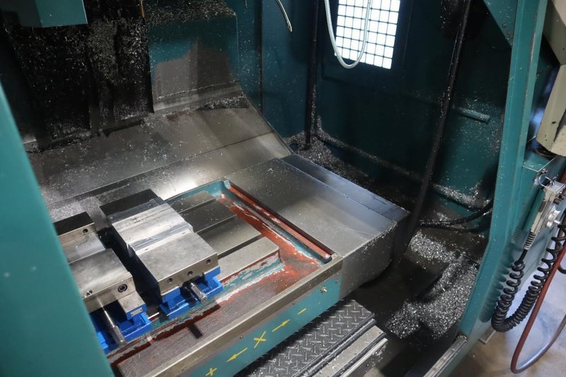 Matsuura MC-800VF CNC Vertical Machining Center, Yasnac i80 CNC, CT40, 8K RPM, 30 ATC - Auction Item