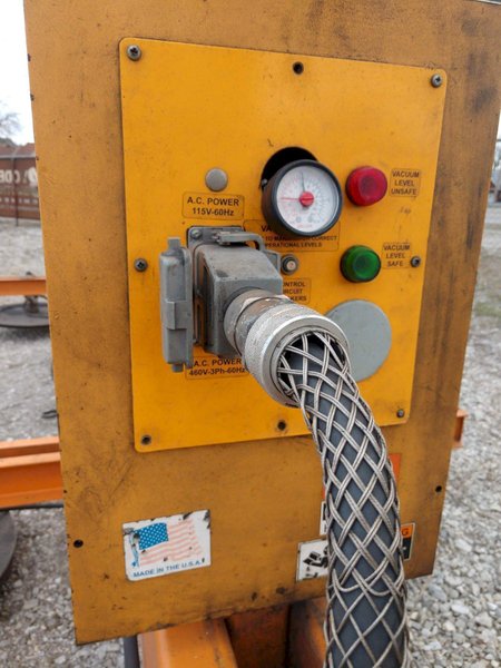 12,500 LB X 150" X 380" PERMADUR MODEL 408 VACCUM PLATE LIFTING SYSTEM. STOCK # 2756