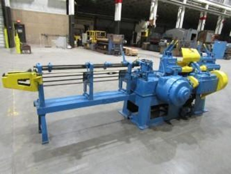 LEWIS # 8-F WIRE STRAIGHTENING &amp; CUTTING MACHINE