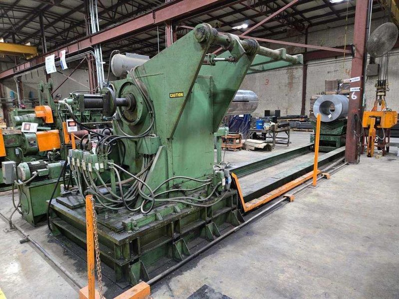 72" x 0.105" x 25,000# McKay/Wysong Cut To Length Line