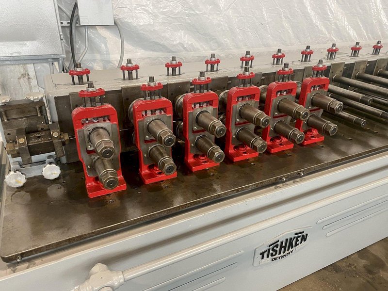 7/16 STAND X 1-3/4&quot; X 12&quot; TISHKEN MODEL 16-HMW-1-3/4 ROLLFORMER. STOCK # 0737321