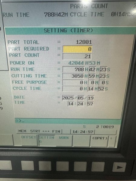 Hardinge GX 1600 CNC VMC, 2012