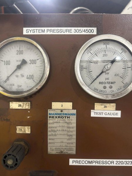 HERTWICH ENGINEERING MODEL #HE-300-30/A SWARF PUCK BRIQUETTER PRESS MACHINE: STOCK #23345