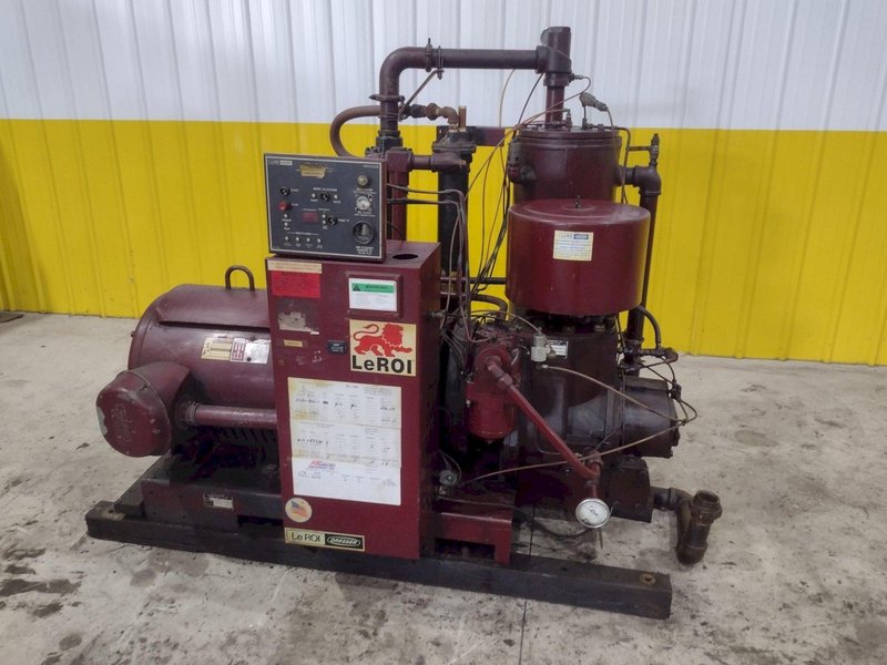 100 HP LEROI MODEL #A219-152-3_C7 WATER COOLED AIR COMPRESSOR: STOCK #21254