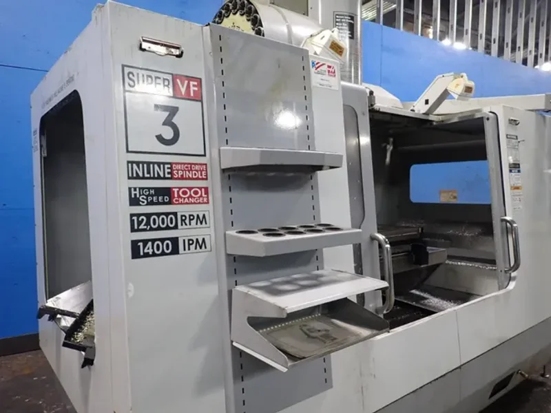 HAAS 18" X 42" CNC VMC  -  VF-3SSAPC