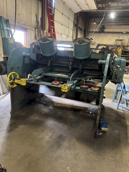 6' x 1/4" CINCINNATI MODEL #1406 MECHANICAL SQUARING SHEAR: YOBRO #24617