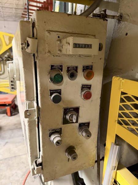 80 TON ROUSSELLE 8B60 STRAIGHT SIDE MECHANICAL PRESS. STOCK # 0759526