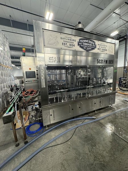 GAI 5031FM-BIER 2015 Isobaric Rotary Monobloc – 16-16-3 Rinser/Filler/Capper for Glass Bottles