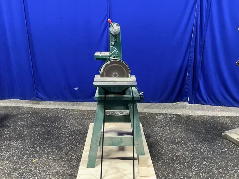 GRIZZLY 6” / 12” BELT/DISC SANDER-GRINDER  -  G-1183