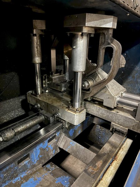 3996RB Used Alpha Flying Shear Cutoff 4" OD Tube