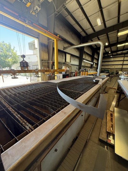6′ x 24′ AKS Accu-Kut CNC Plasma Table, 2015 – HPR260XD