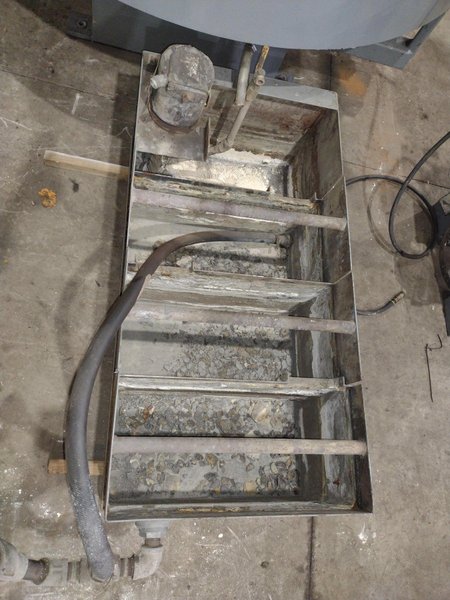 7.6 CU FT ALMCO MODEL #OR-9VLR ROTARY VIBRATORY FINISHER &amp; DEBURRER: YOBRO #25014