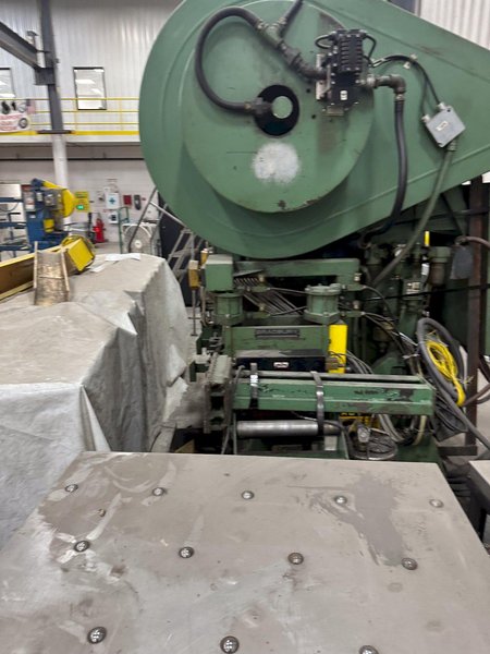 45 TON SOUTH BEND JOHNSON MODEL #45FW-AC OBI STAMPING PRESS 3” STROKE: YOBRO #24949