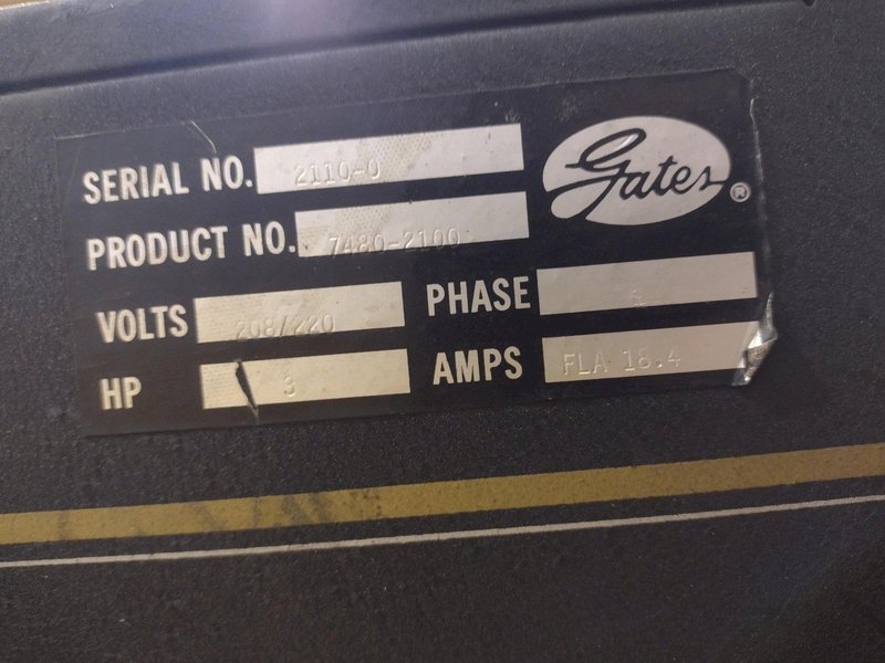 2" GATES MODEL #OMNI CRIMP 21 HYDRUALIC HOSE CRIMPER &amp; DIES: YOBRO #24864