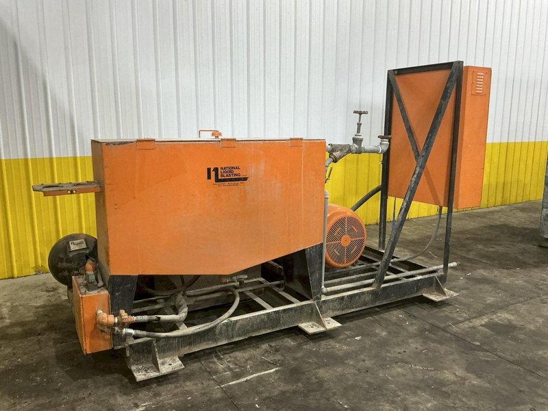 200 HP NATIONAL LIQUID BLASTING (NLB) MODEL 8200-E-1-3/8 HIGH PRESSURE WASHER: YOBRO #24595