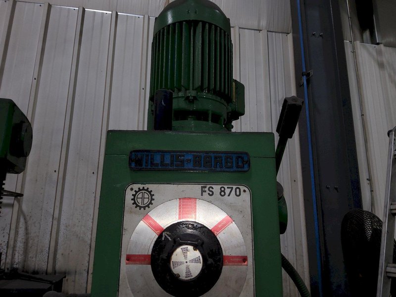 WILLIS BERGO RADIAL ARM DRILL: YOBRO #25326