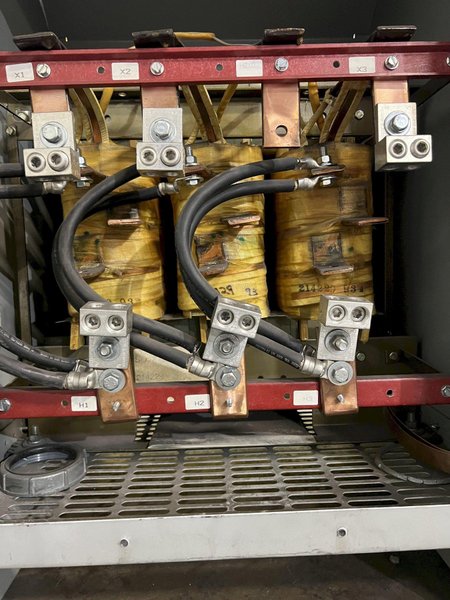 175 KVA POWERTRAN 208Y TO 240Y TRANSFORMER: STOCK #18887