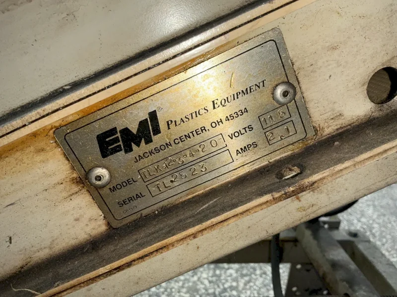 EMI CORP 10” CHIP CONVEYOR  -  TLK-12-3-4-20