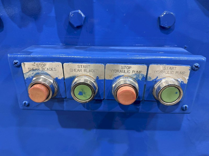 3/8" x 144" BLUE VALLEY MODEL #65B-696 CIRCLE SHEAR: YOBRO #24409