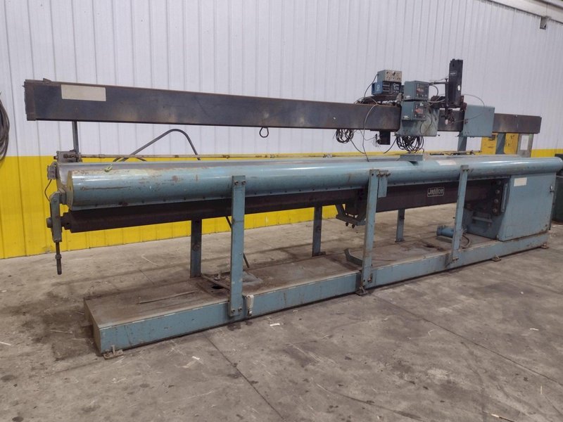 16' JETLINE ENGINEERING MODEL #LWS-192 LONGITUDINAL EXTERNAL SEAM WELDER : YOBRO #25752
