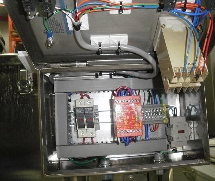 2 Cubic foot Stainless steel Double Ribbon Blender – Unused 1HP Motor &amp; Gearbox 120v, Full Rebuilt Electronics.